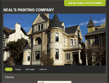 Tablet Screenshot of nealspainting.com